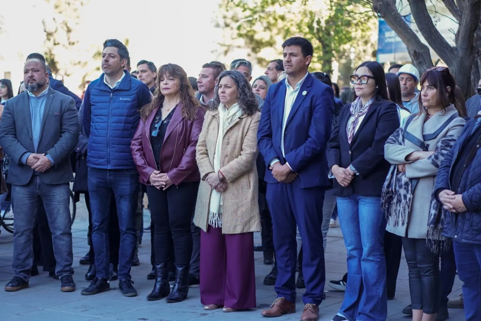 Visita del Gobernador Claudio Poggi