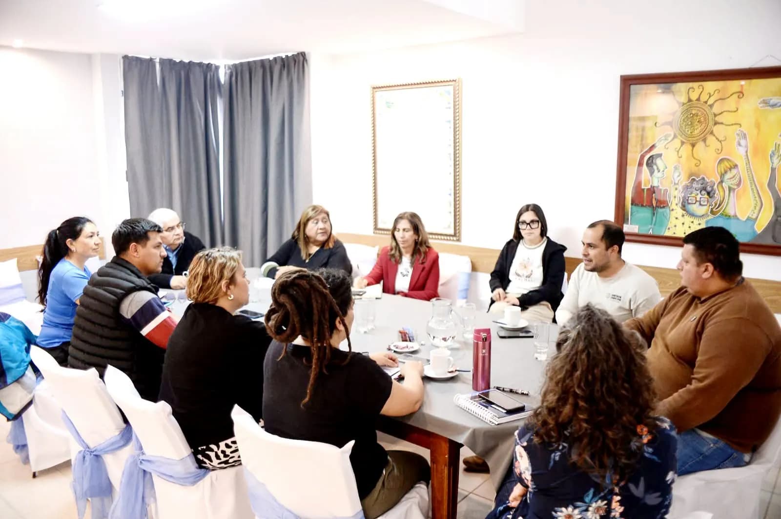Integrantes del HCD se reunieron con funcionarios municipales