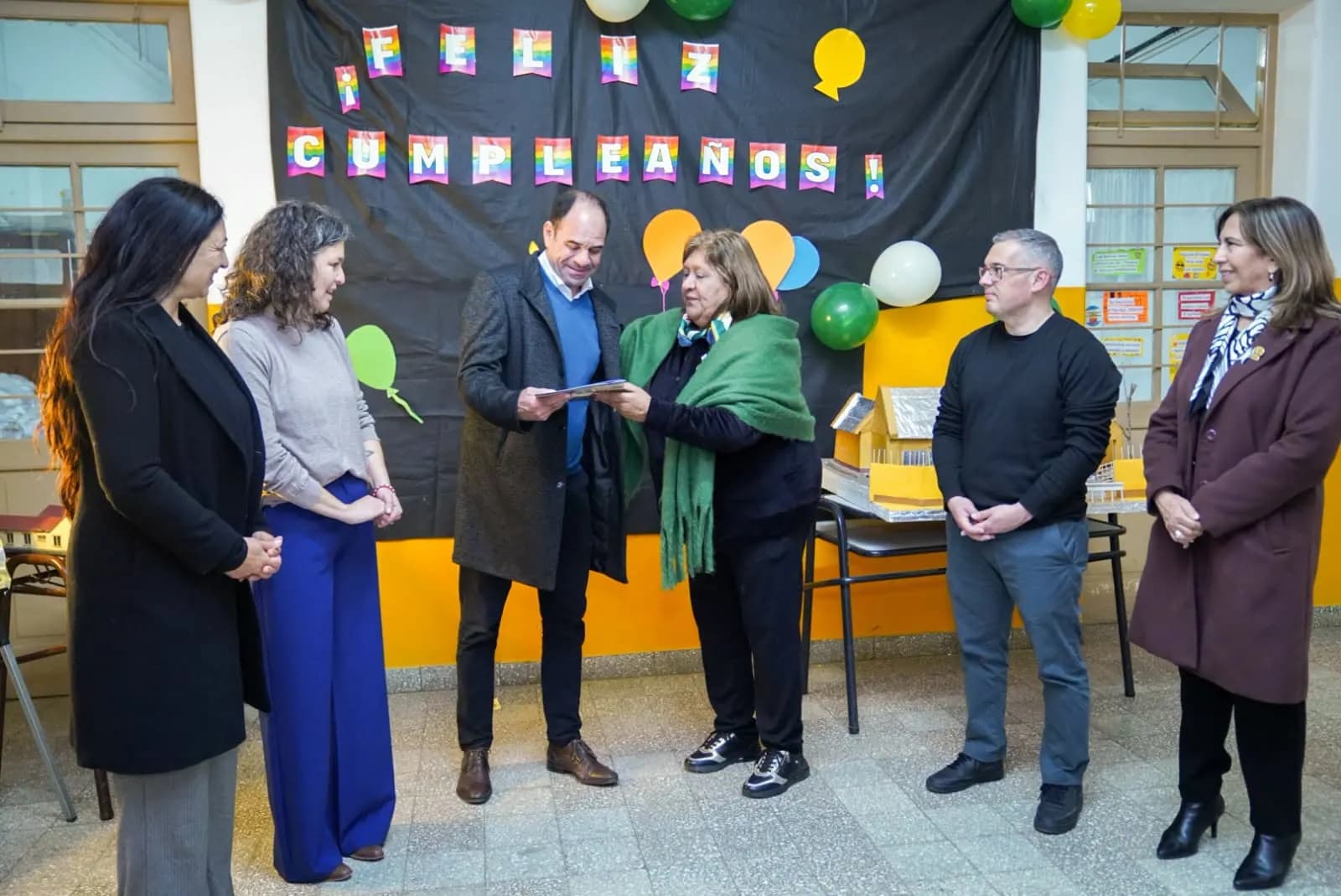 Reconocimiento a la Esc Juan Bautista Alberdi