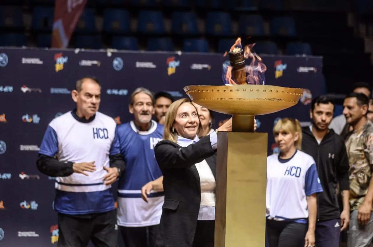 Apertura de las olimpiadas del Trabajador Municipal